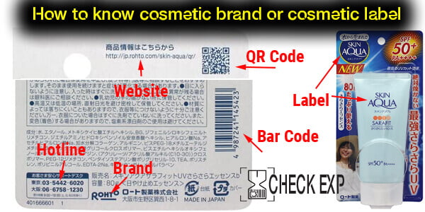 Check Cosmetic Expiry Date Tool Batch Code checker Cosmetic