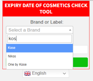 Check Cosmetic Expiry Date Tool Batch Code checker Cosmetic